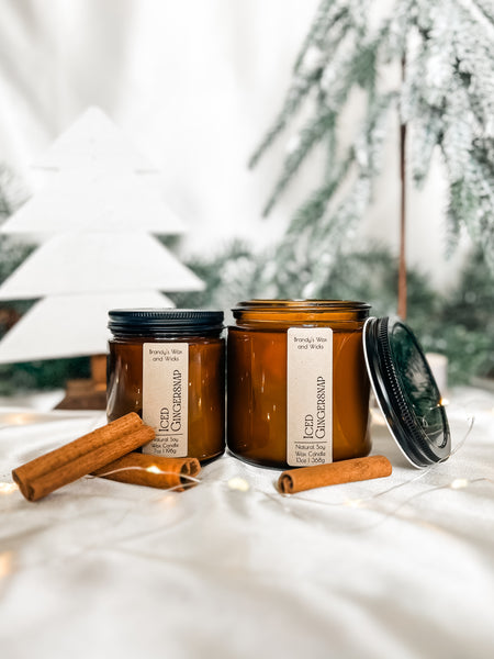 Iced Gingersnap Soy Candle