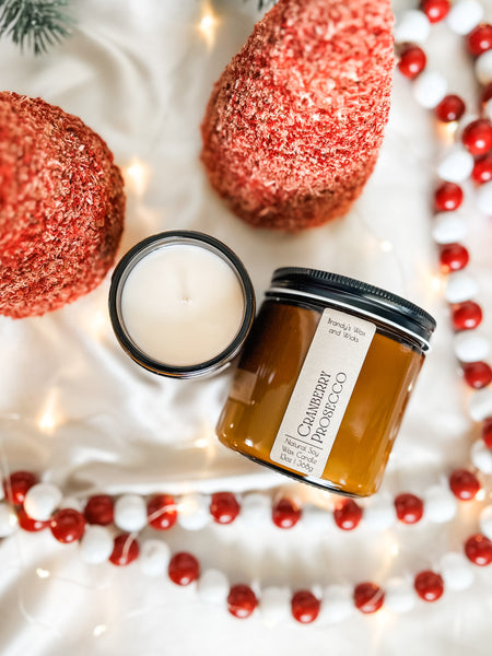 Cranberry Prosecco Soy Candle