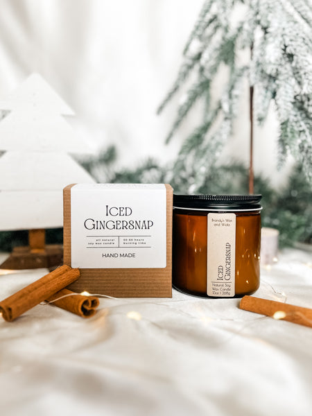 Iced Gingersnap Soy Candle