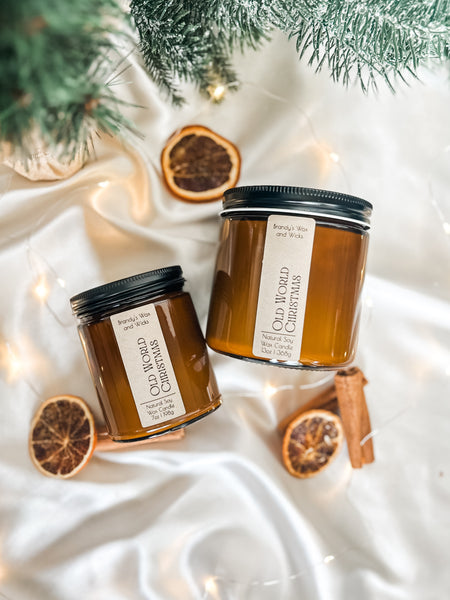Old World Christmas Soy Candle
