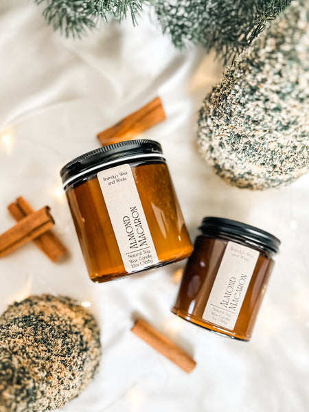 Almond Macaron Soy Candle