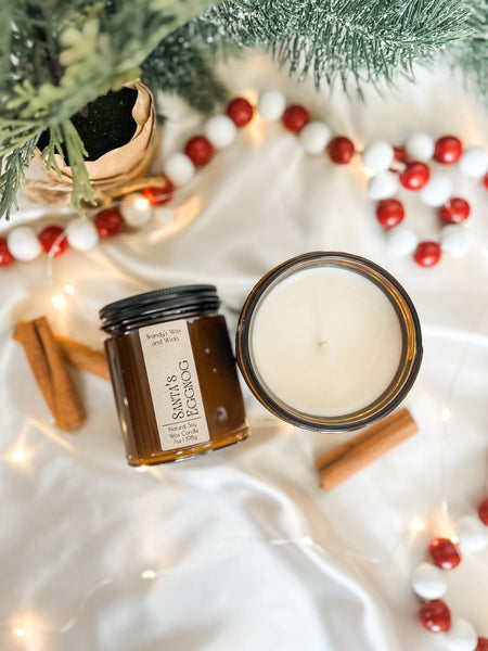 Santa’s Eggnog Soy Candle