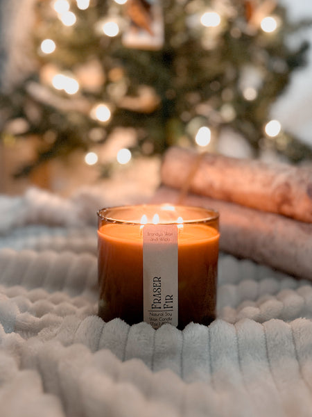 Limited Edition Christmas Three Wick Soy Candle