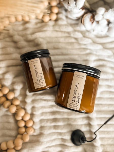 Macintosh Apple Soy Candle