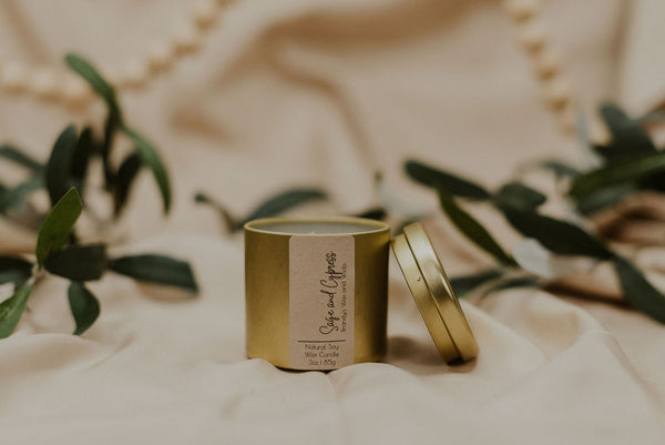 Sage and Cypress Soy Candle
