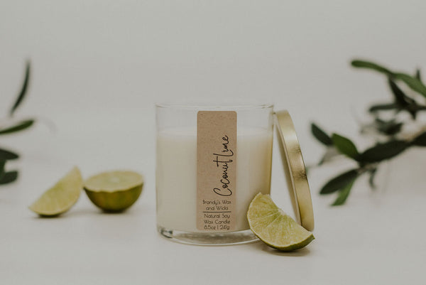 Coconut Lime Soy Candle