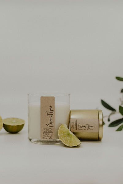 Coconut Lime Soy Candle