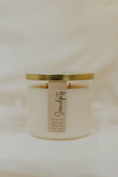 Serendipity Three Wick Soy Candle
