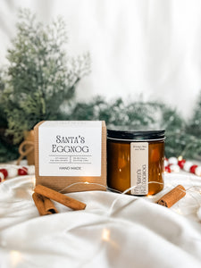 Santa’s Eggnog Soy Candle