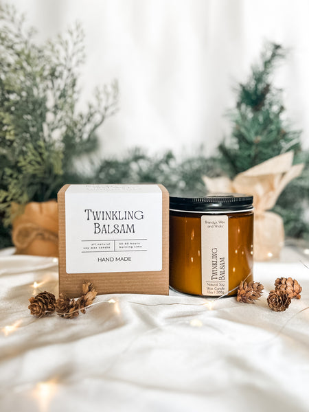 Twinkling Balsam Soy Candle