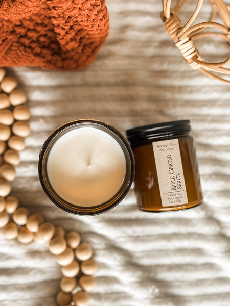 Apple Ginger Spritz Soy Candle