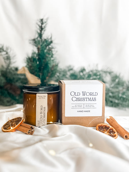 Old World Christmas Soy Candle