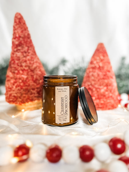Cranberry Prosecco Soy Candle