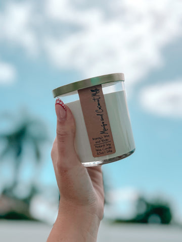 Mango and Coconut Milk Soy Candle