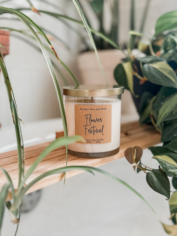 Flower Festival Soy Candle