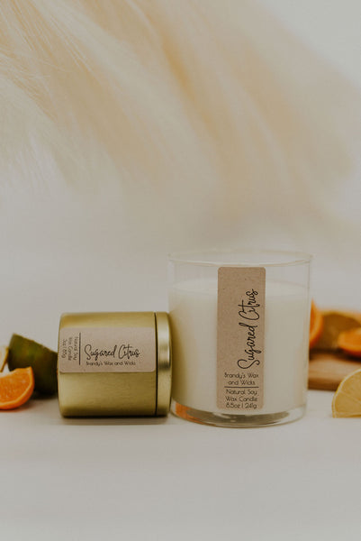Sugared Citrus Soy Candle